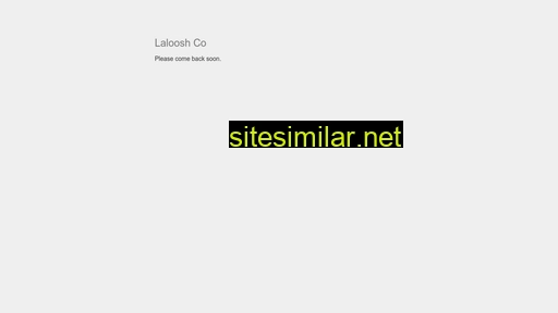 lalooshco.com alternative sites