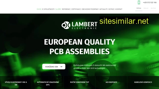lambertelectronic.com alternative sites