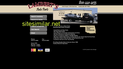 lambertsautoparts.com alternative sites