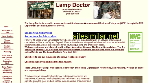 Lampdoctor32 similar sites