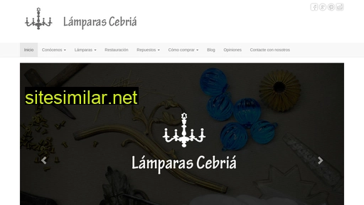 lamparascebria.com alternative sites