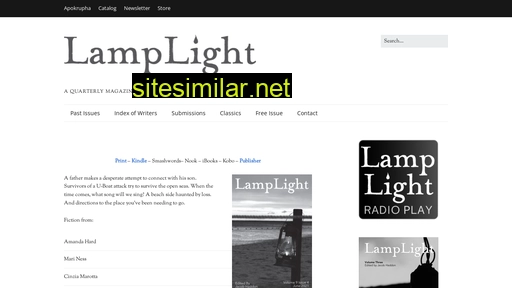 Lamplightmagazine similar sites