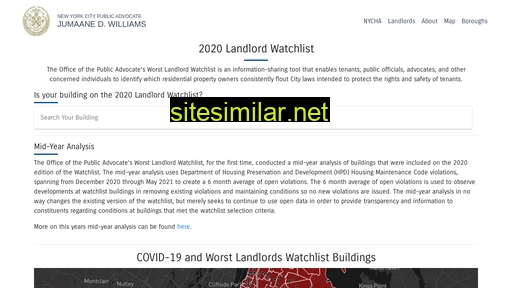 Landlordwatchlist similar sites