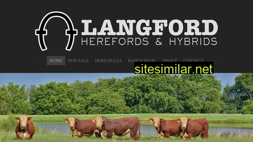 langfordherefords.com alternative sites