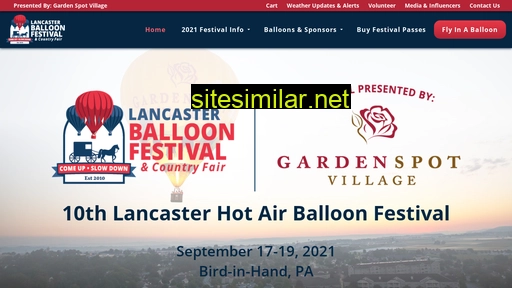 lancasterballoonfest.com alternative sites
