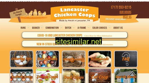 lancasterchickencoops.com alternative sites