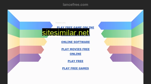 Lancefree similar sites