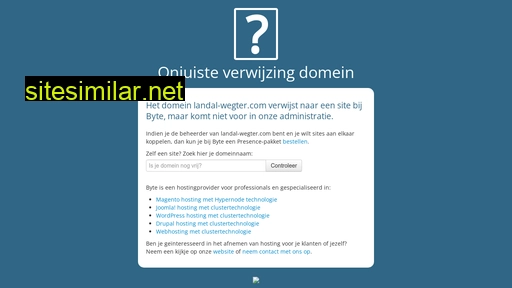 landal-wegter.com alternative sites
