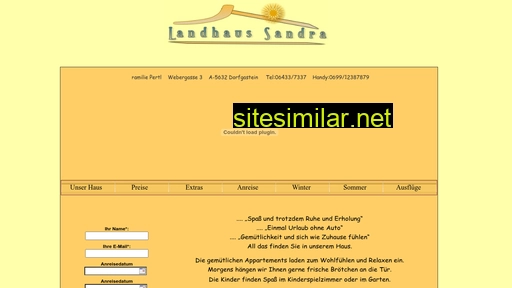 landhaus-sandra.com alternative sites