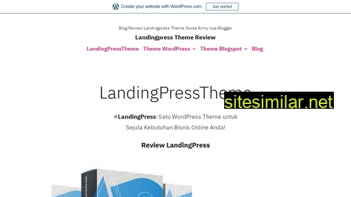 landingpresstheme.wordpress.com alternative sites