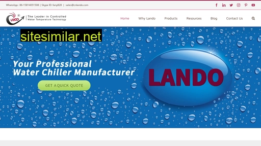lando-chillers.com alternative sites