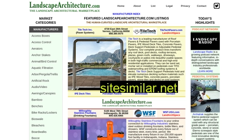 landscapearchitecture.com alternative sites