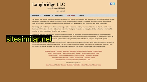 Langbridge similar sites