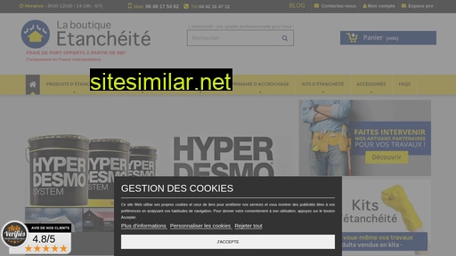 la-boutique-etancheite.com alternative sites