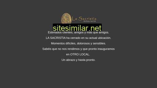 la-sacristia.com alternative sites