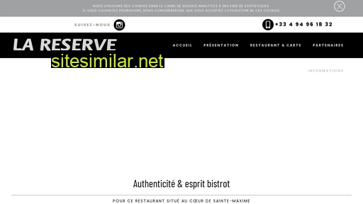 lareservestemaxime.com alternative sites