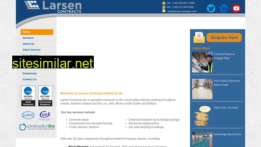 larsen-contracts.com alternative sites