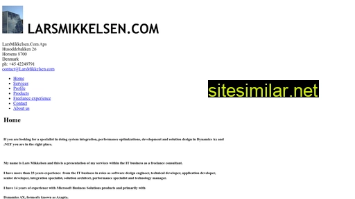 larsmikkelsen.com alternative sites