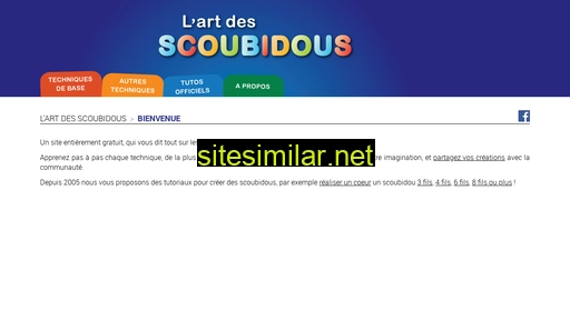 lartdesscoubidous.com alternative sites