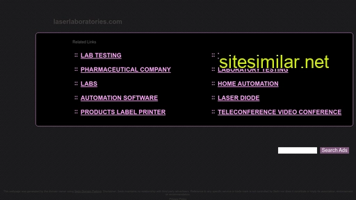 laserlaboratories.com alternative sites