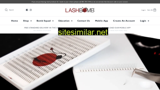 Lashbomb similar sites