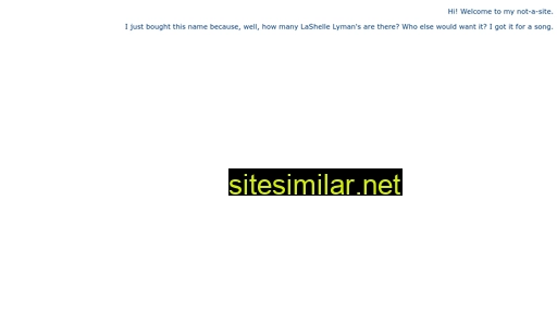 lashellelyman.com alternative sites