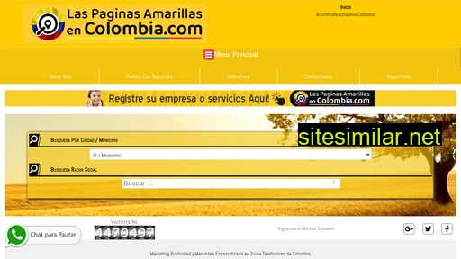 laspaginasamarillasdecolombia.com alternative sites