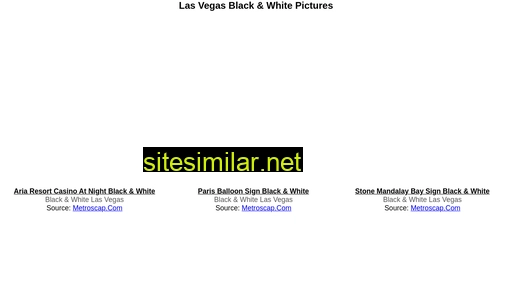 Las-vegas-black-and-white-photography similar sites