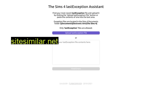 Lastexception similar sites