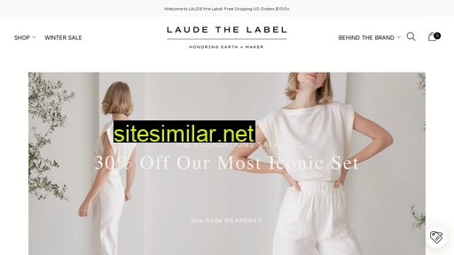 laudethelabel.com alternative sites