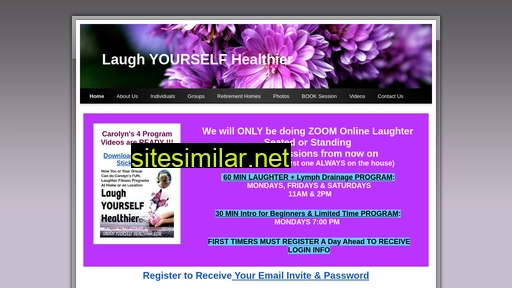 laughyourselfhealthier.com alternative sites
