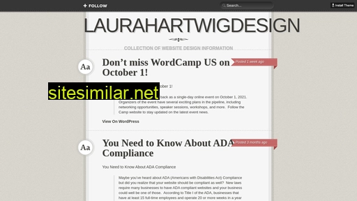 laurahartwigdesign.tumblr.com alternative sites