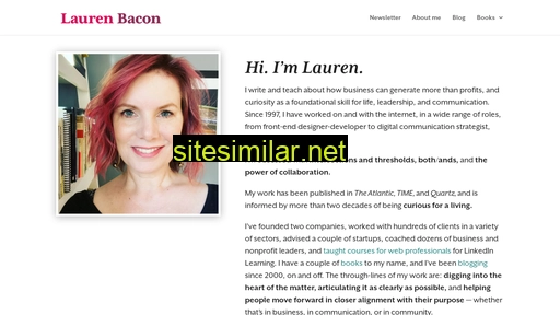 laurenbacon.com alternative sites