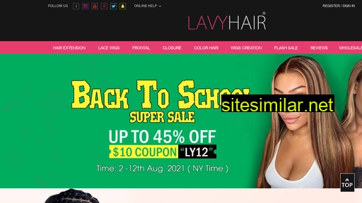 lavyhair.com alternative sites