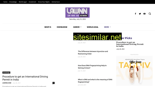 lawnn.com alternative sites