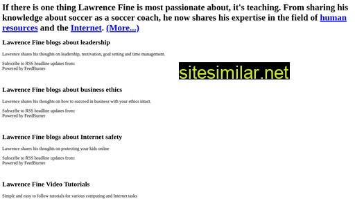 lawrencefine.com alternative sites