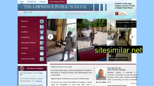 lawrenceschooljanakpuri.com alternative sites