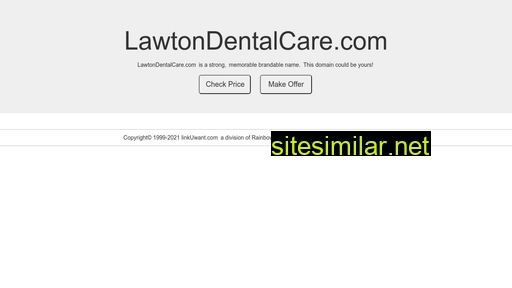 lawtondentalcare.com alternative sites
