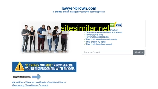 lawyer-brown.com alternative sites