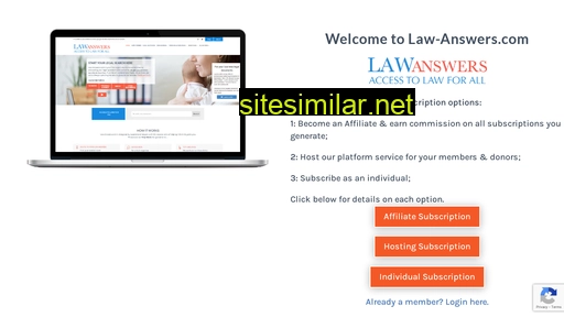 Law-answers similar sites
