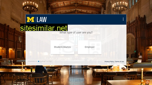 law-umich-csm.symplicity.com alternative sites