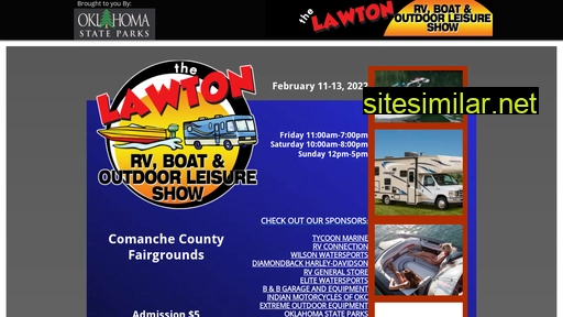 lawtonrvandboatshow.com alternative sites
