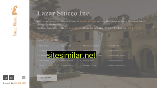 lazarstucco.com alternative sites