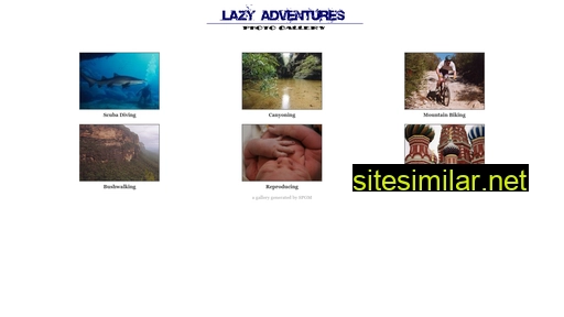 lazyadventures.com alternative sites