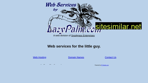 Lazypalm similar sites