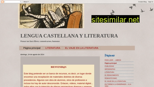 Lcastellanayliteratura similar sites
