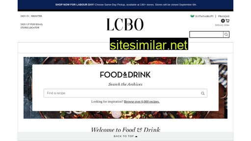 lcbo.com alternative sites