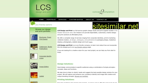 lcsdesignandprint.com alternative sites