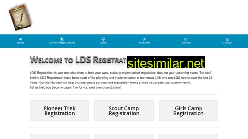 ldsregistration.com alternative sites