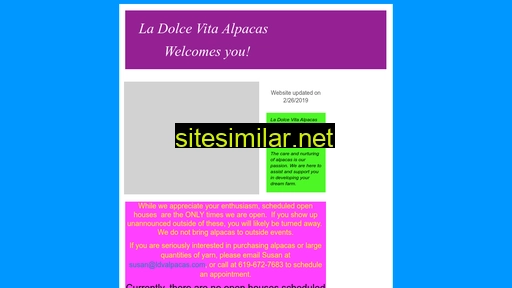 ldvalpacas.com alternative sites